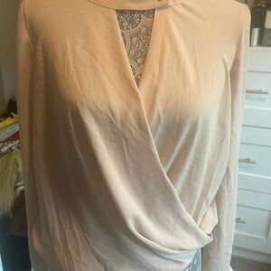 Elegant Cream Women's Blouse